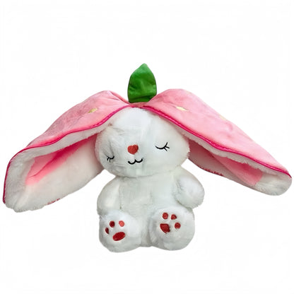 Breathing Buddies – 10 inch Plush Bunny Hidden in a Soft Fruit - TrendyShopy