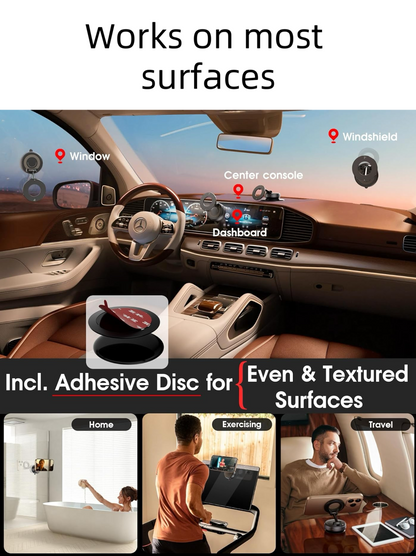 Snanlen 360° Magnetic Suction Phone Mount - The Ultimate Hands-Free Holder - TrendyShopy