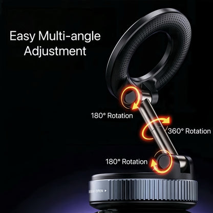 Snanlen 360° Magnetic Suction Phone Mount - The Ultimate Hands-Free Holder - TrendyShopy