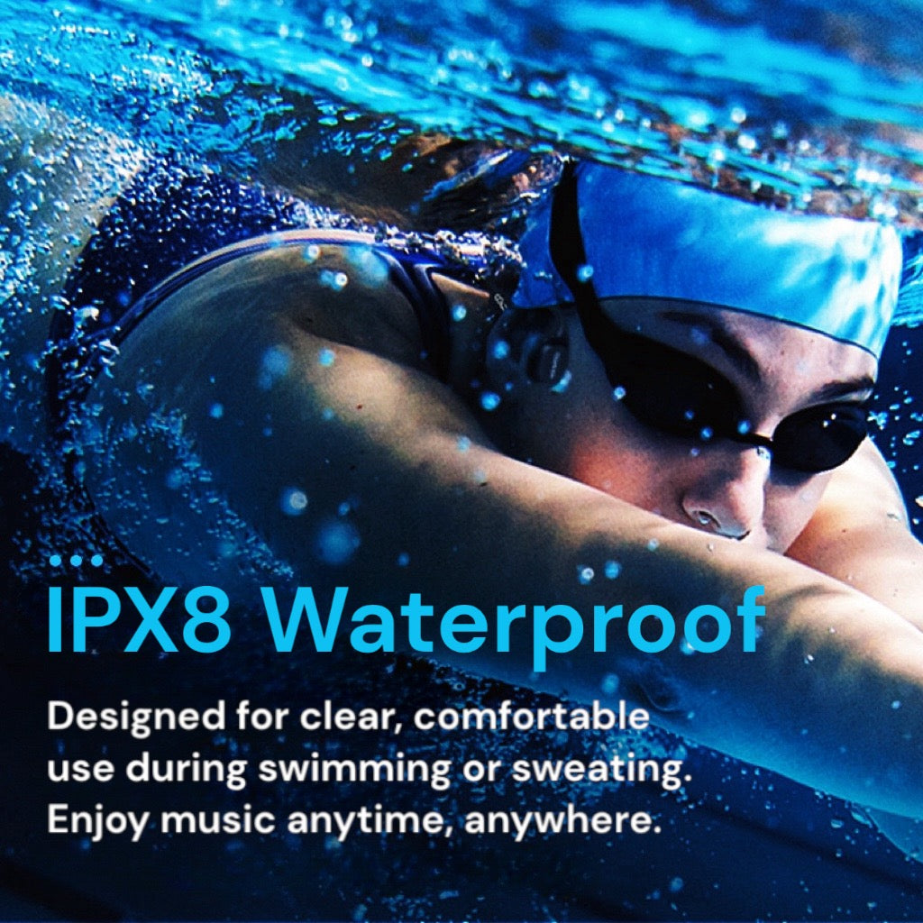 AquaVibe Swim-Proof Bone Conduction Headphones - TrendyShopy