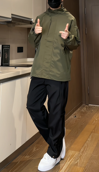 windproof and waterproof cargo jacket - TrendyShopy