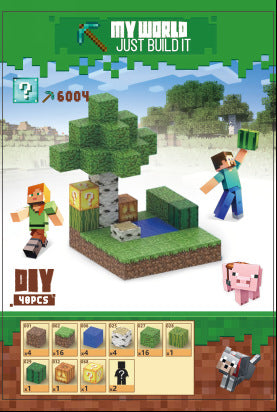 Minecraft Magnetic World Cubes