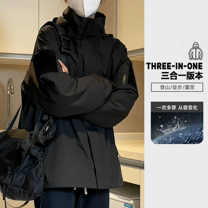 windproof and waterproof cargo jacket - TrendyShopy