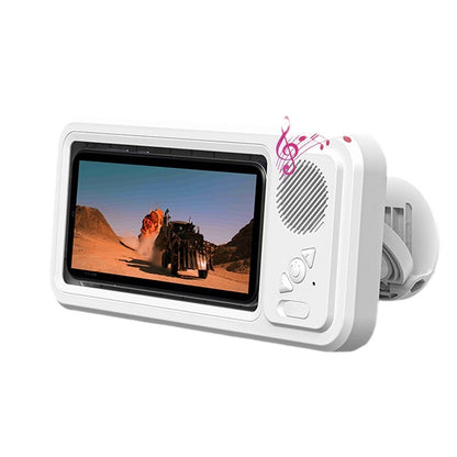 Z07 bathroom waterproof mobile phone box bluetooth speaker audio bath TV stand mobile phone holder touch screen mobile phone case