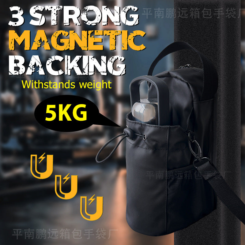 fitness magnetic suction bottle bag