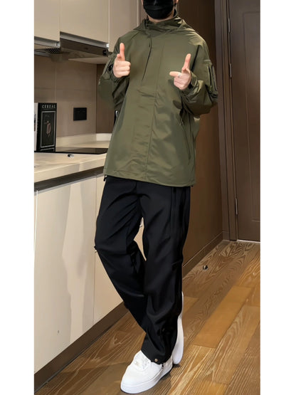 windproof and waterproof cargo jacket - TrendyShopy