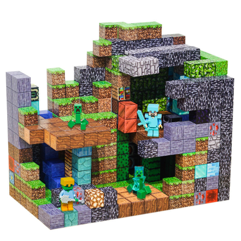 Minecraft Magnetic World Cubes