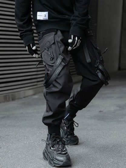 tactical multi-pocket paratrooper pants - TrendyShopy