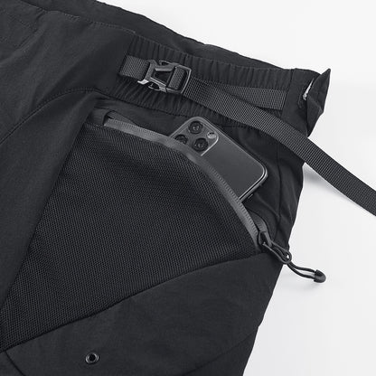 men's summer loose stretch athleisure cargo cropped pants - TrendyShopy