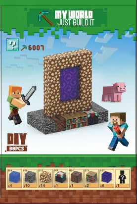 Minecraft Magnetic World Cubes