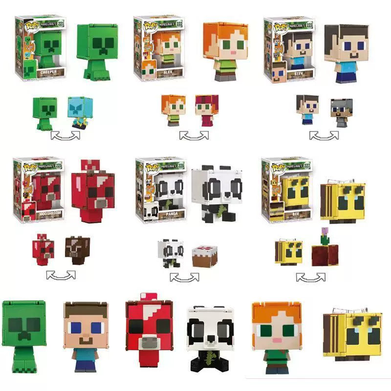 Minecraft mini Funko