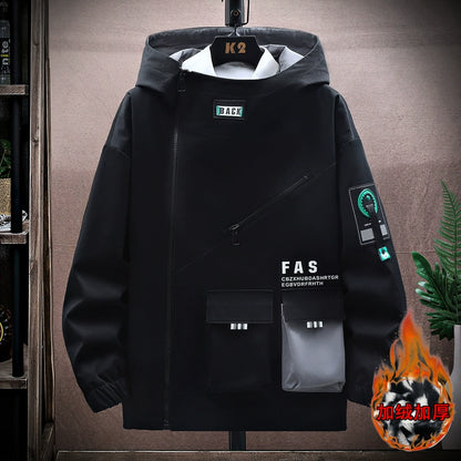 loose ruffian cargo jacket - TrendyShopy