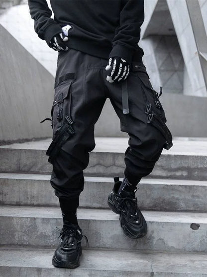 tactical multi-pocket paratrooper pants - TrendyShopy