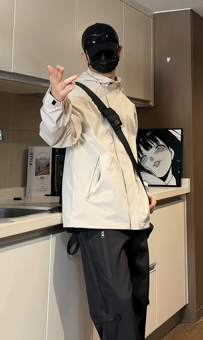 windproof and waterproof cargo jacket - TrendyShopy