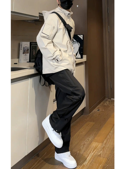 windproof and waterproof cargo jacket - TrendyShopy