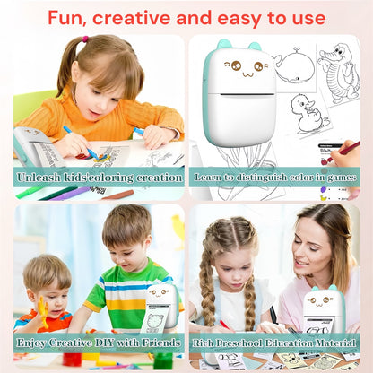 Mini Bluetooth Thermal Printer – Fun & Easy Wireless Printing - TrendyShopy