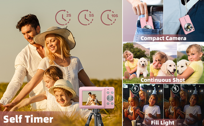 [GOLD] RetroSnap 44 Digital Camera for Kids and Adults - TrendyShopy