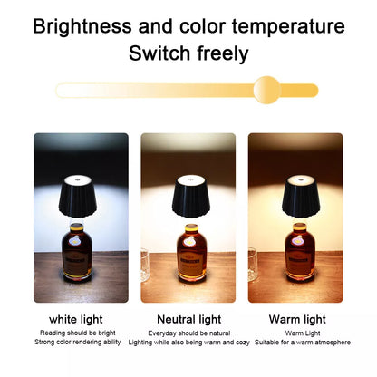 BottleGlow™ Luxe Ambient Touch Lamp - TrendyShopy