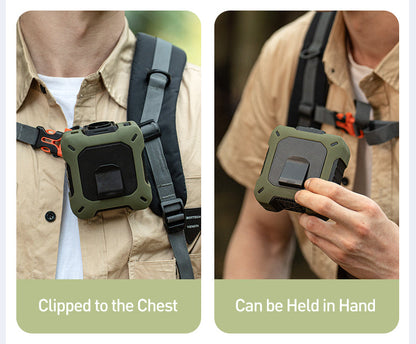 CoolBelt Pro – Wearable Waist Fan & Power Bank with Desktop Stand - TrendyShopy