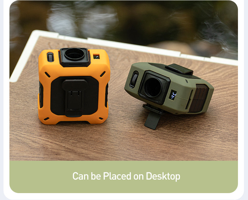 CoolBelt Pro – Wearable Waist Fan & Power Bank with Desktop Stand - TrendyShopy