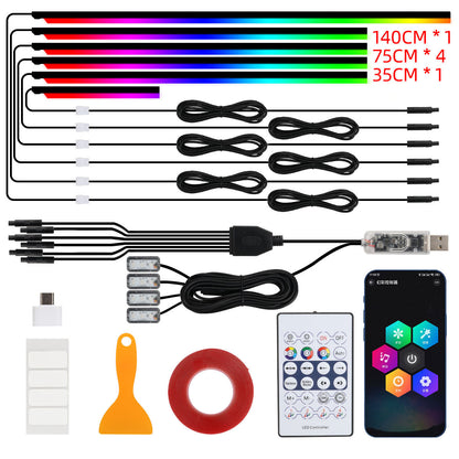 NeoFlow Dynamic RGB Interior Light Kit - TrendyShopy